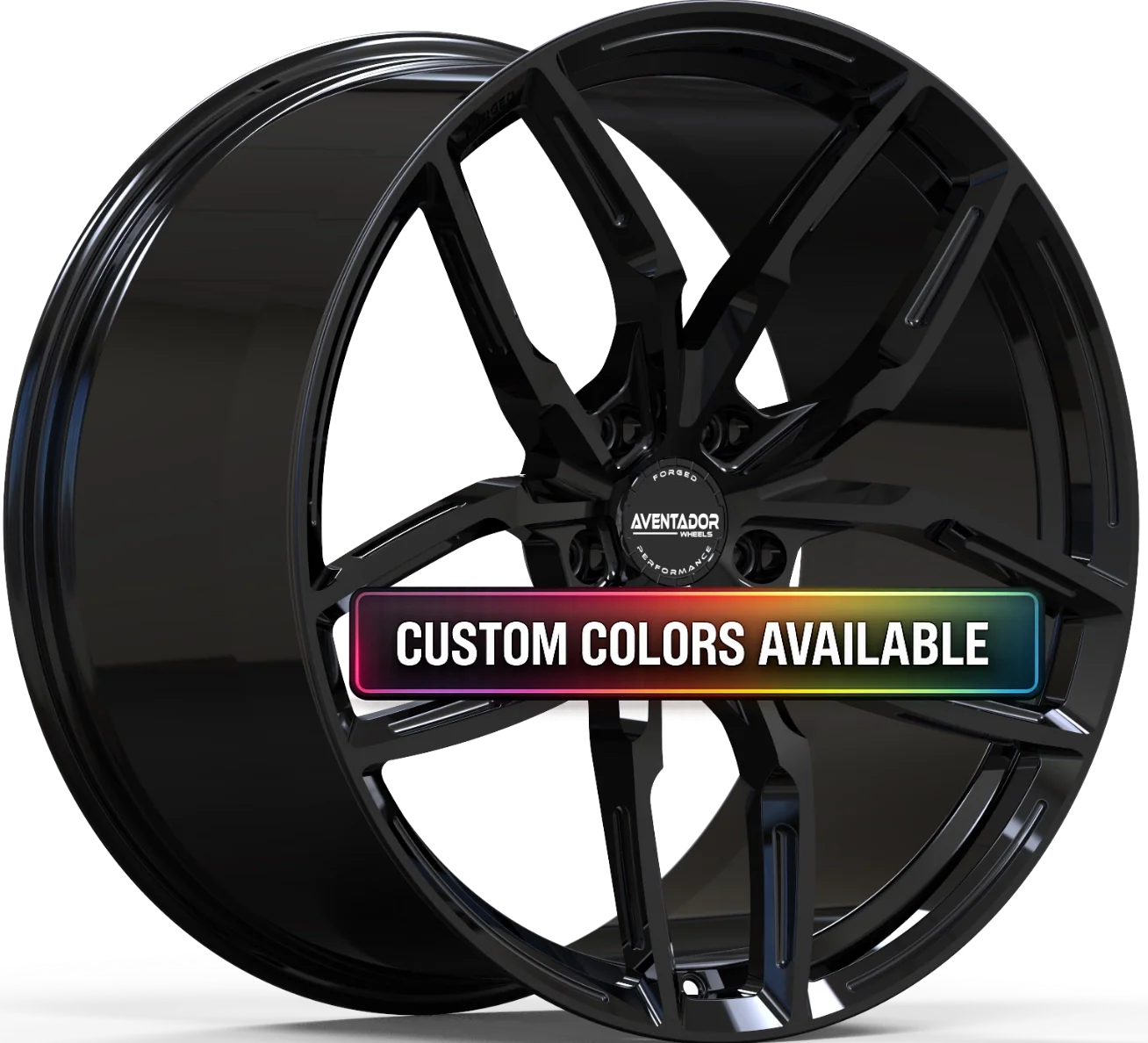 Aventador Wheels Forged Nova Custom Finish