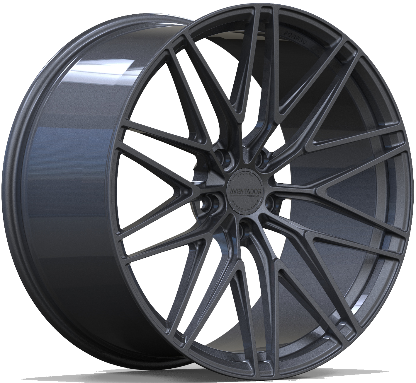 Aventador Wheels Forged Vantage Carbon Gloss Dark