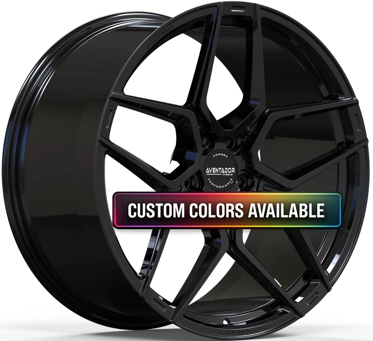 Aventador Wheels Forged RS Evo Custom Finish