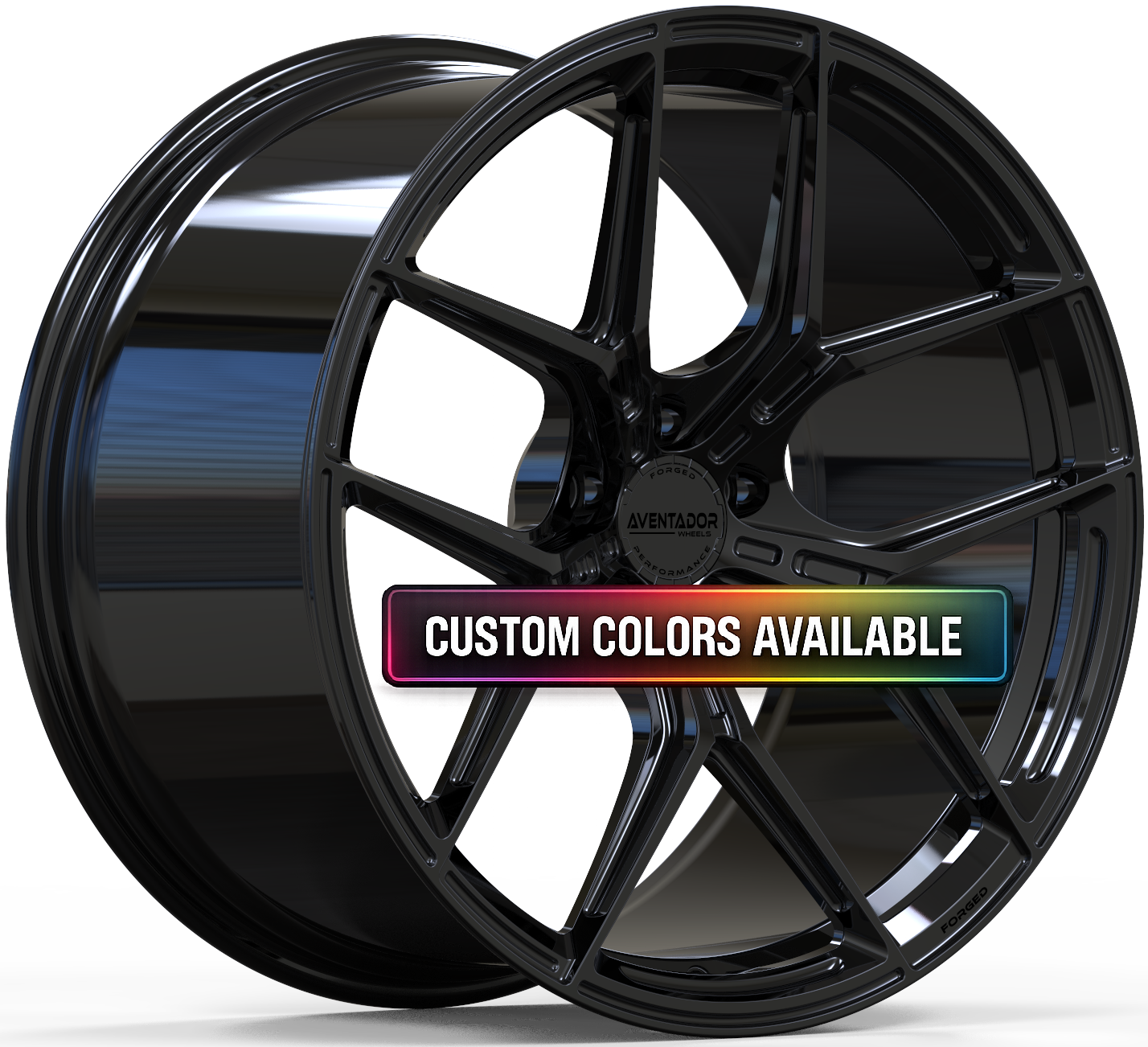 Aventador Wheels Forged Apex Custom Finish