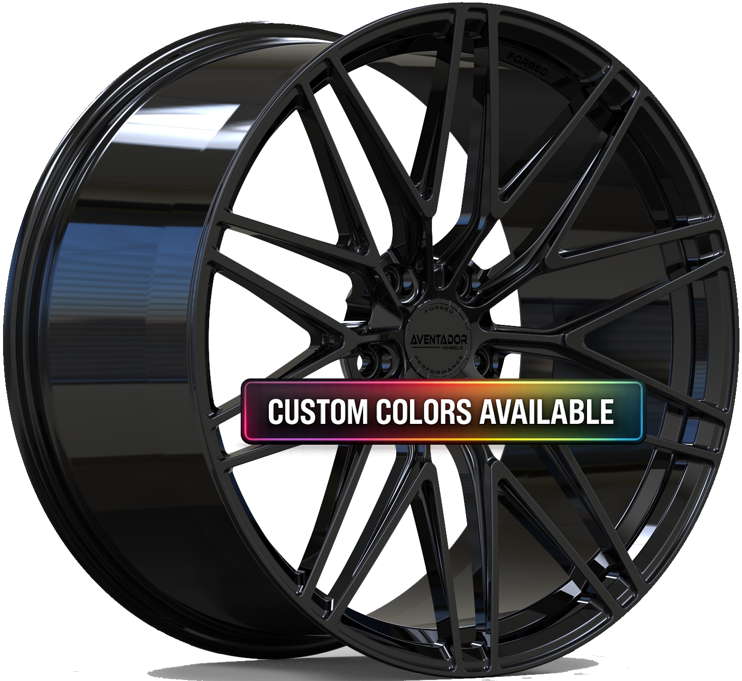 Aventador Wheels Forged Vantage Custom Finish