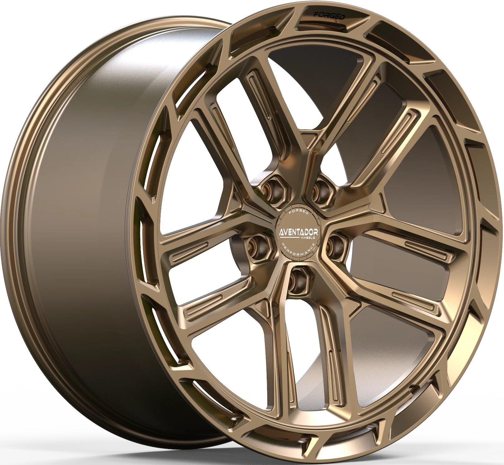 Aventador Wheels Forged Aero Sport Gloss Bronze