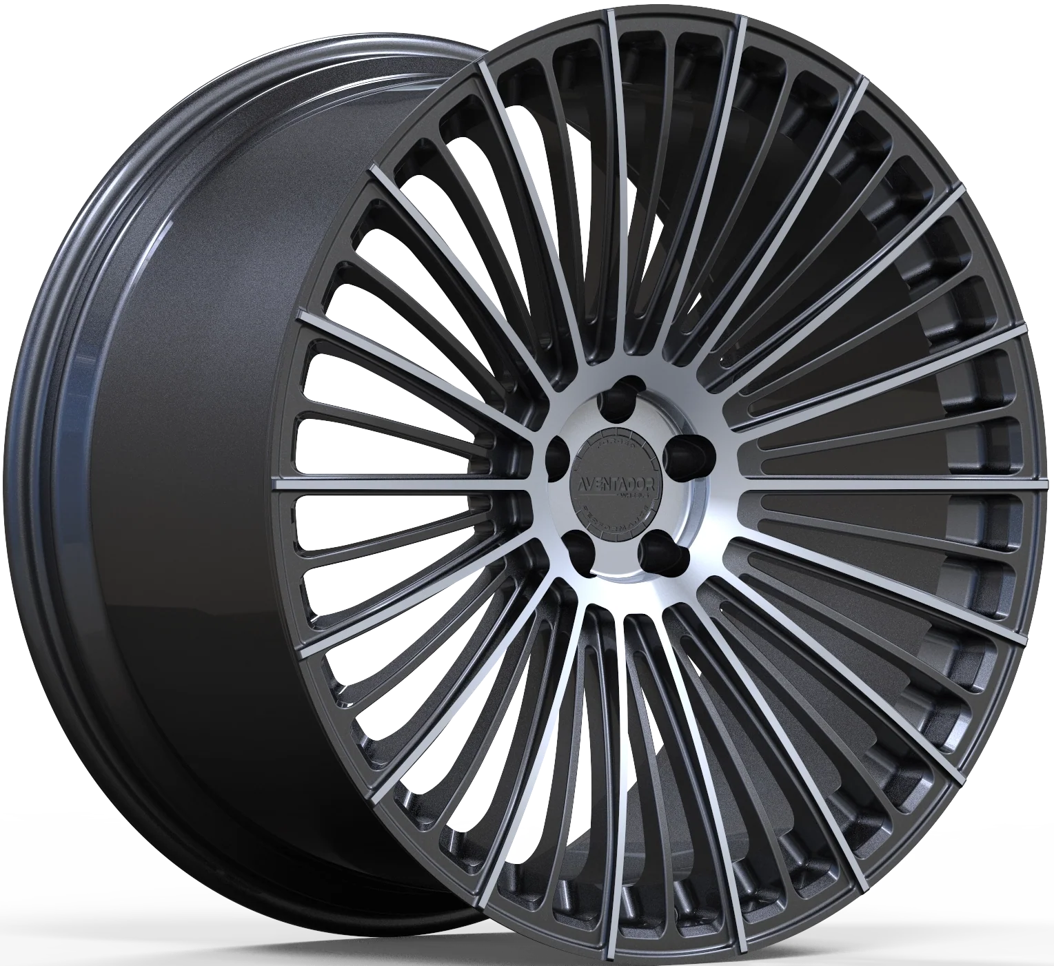 Aventador Wheels Forged Bladecore Carbon Gloss Polished