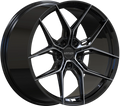 Aventador Wheels Forged Bullet Black Gloss Polished
