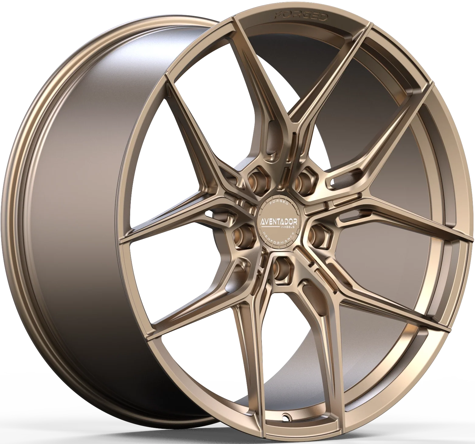 Aventador Wheels Forged Bullet Gloss Bronze