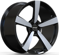 Aventador Wheels Forged GTS Black Gloss Polished