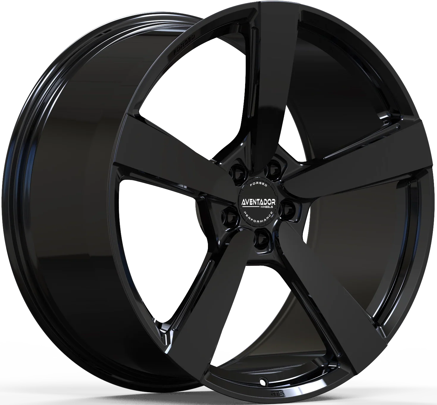 Aventador Wheels Forged GTS Gloss Black