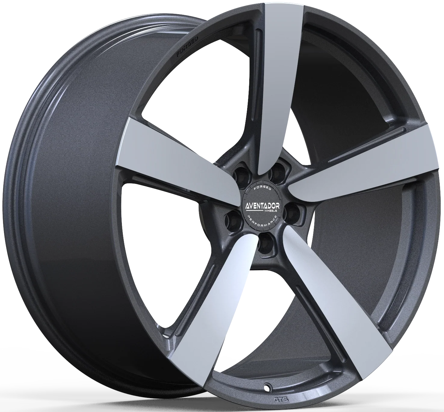 Aventador Wheels Forged GTS Carbon Gloss Polished
