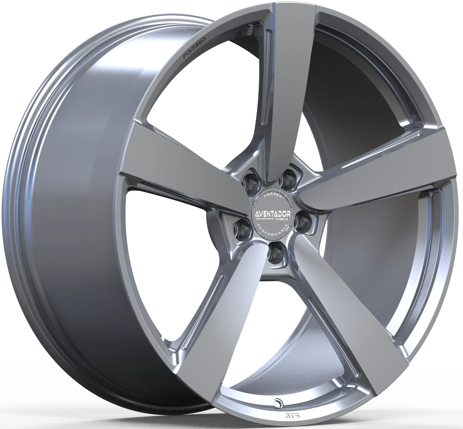 Aventador Wheels Forged GTS Gloss Satin Silver