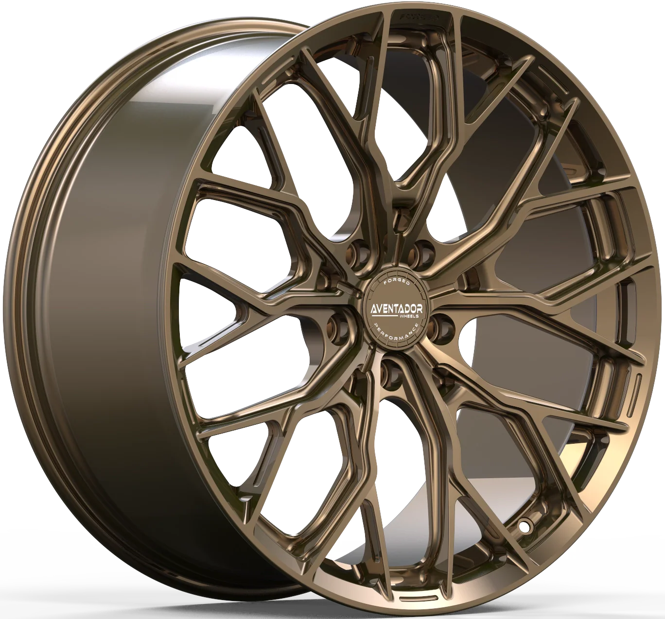 Aventador Wheels Forged Ghost Gloss Bronze
