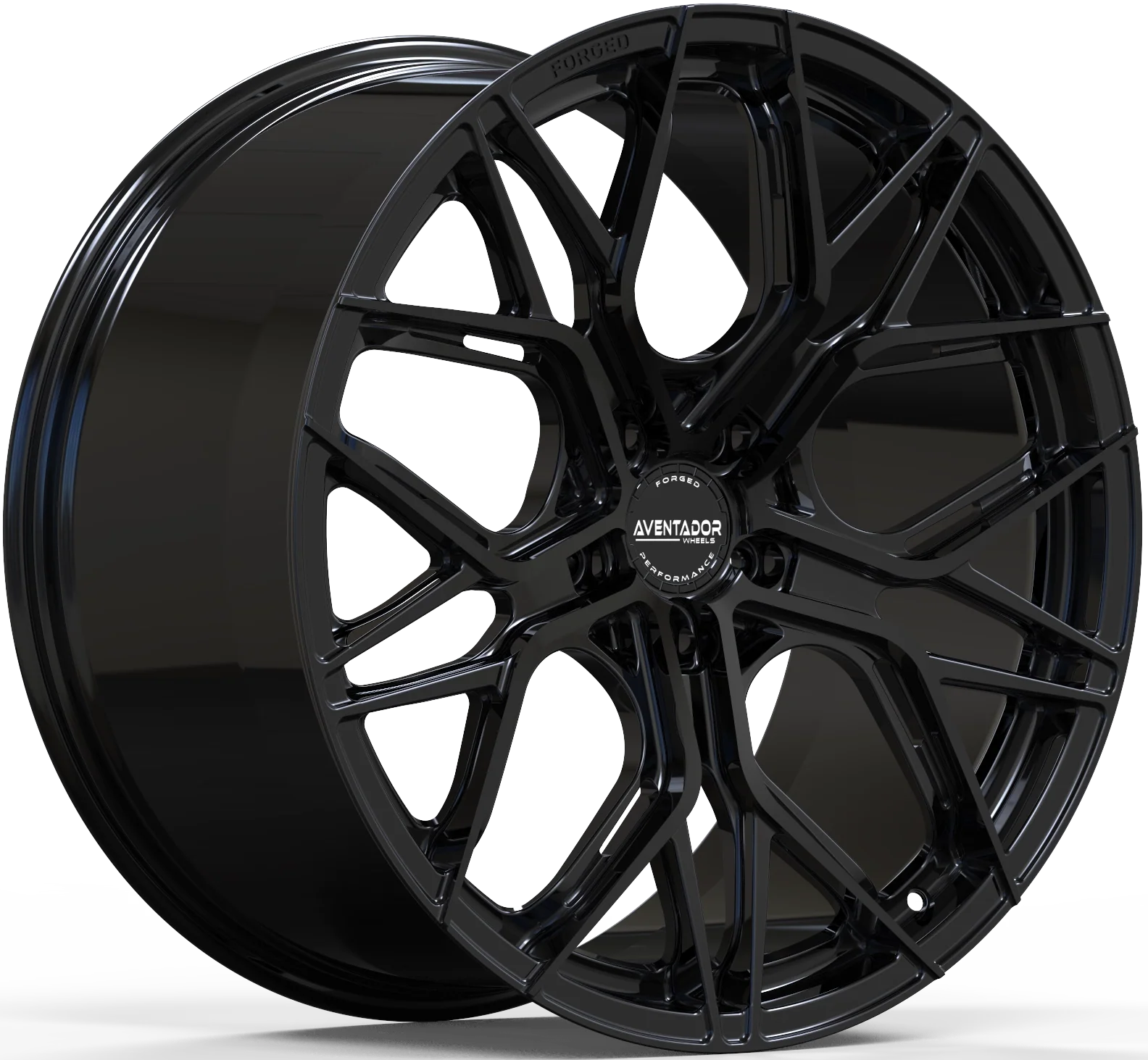 Aventador Wheels Forged Limitless Gloss Black