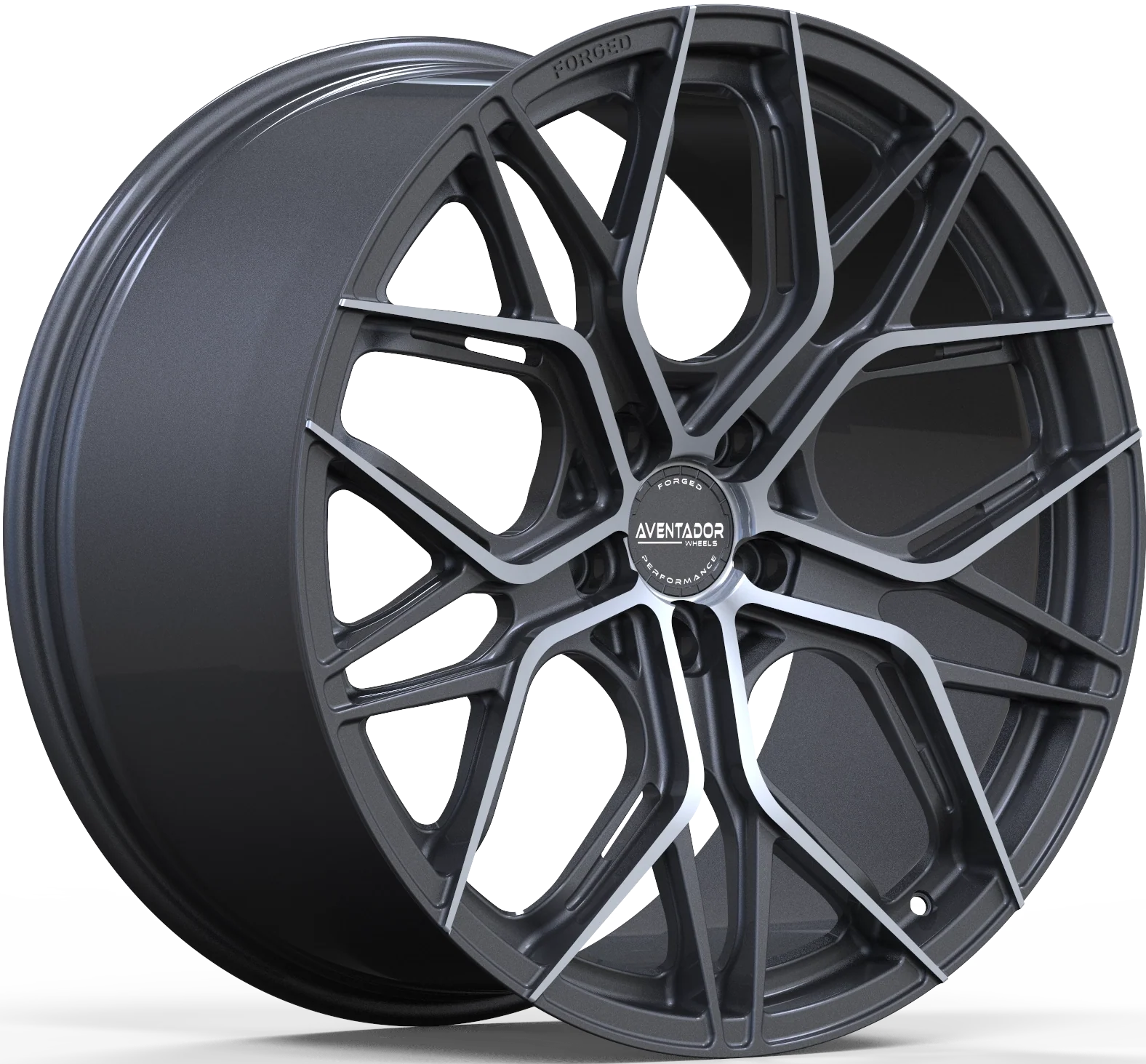 Aventador Wheels Forged Limitless Carbon Gloss Polished