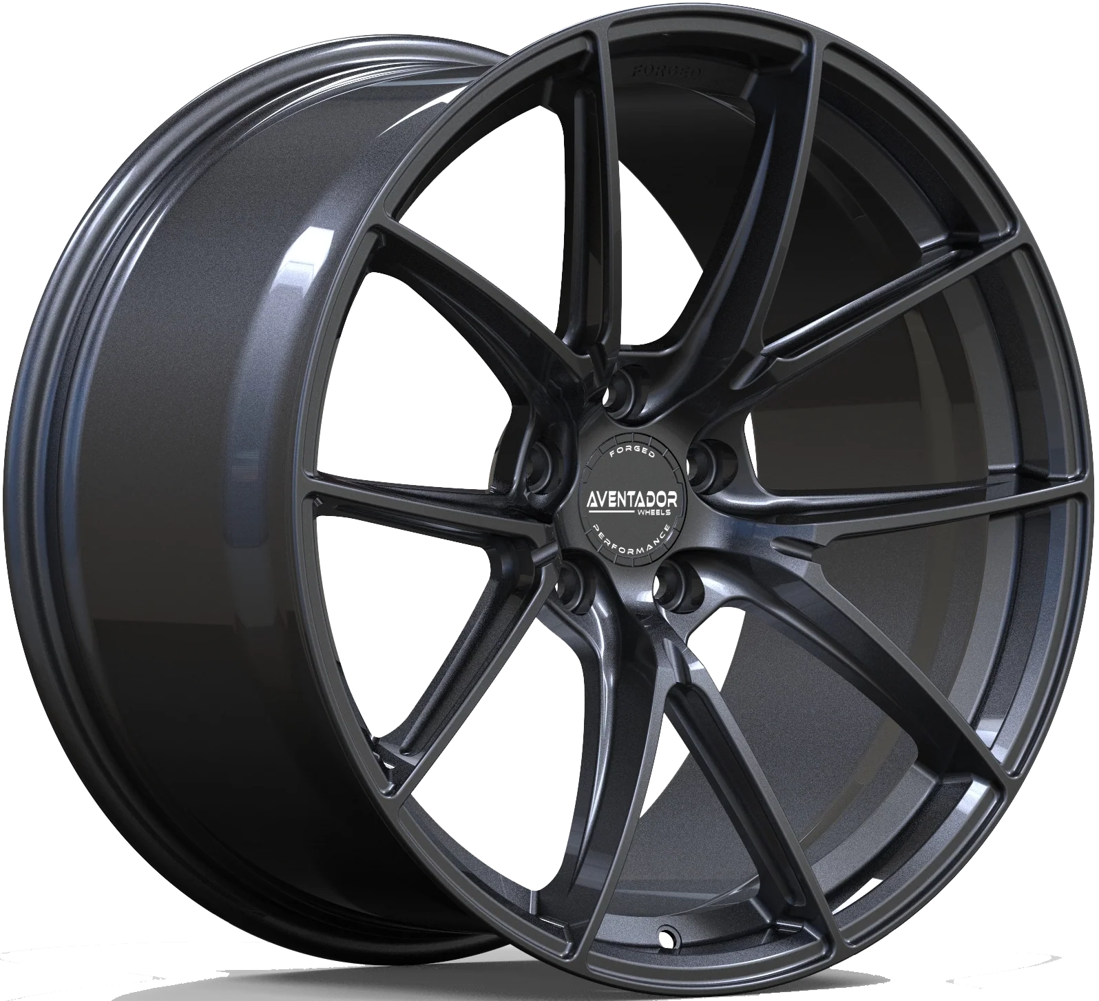 Aventador Wheels Forged Prime Carbon Gloss Dark