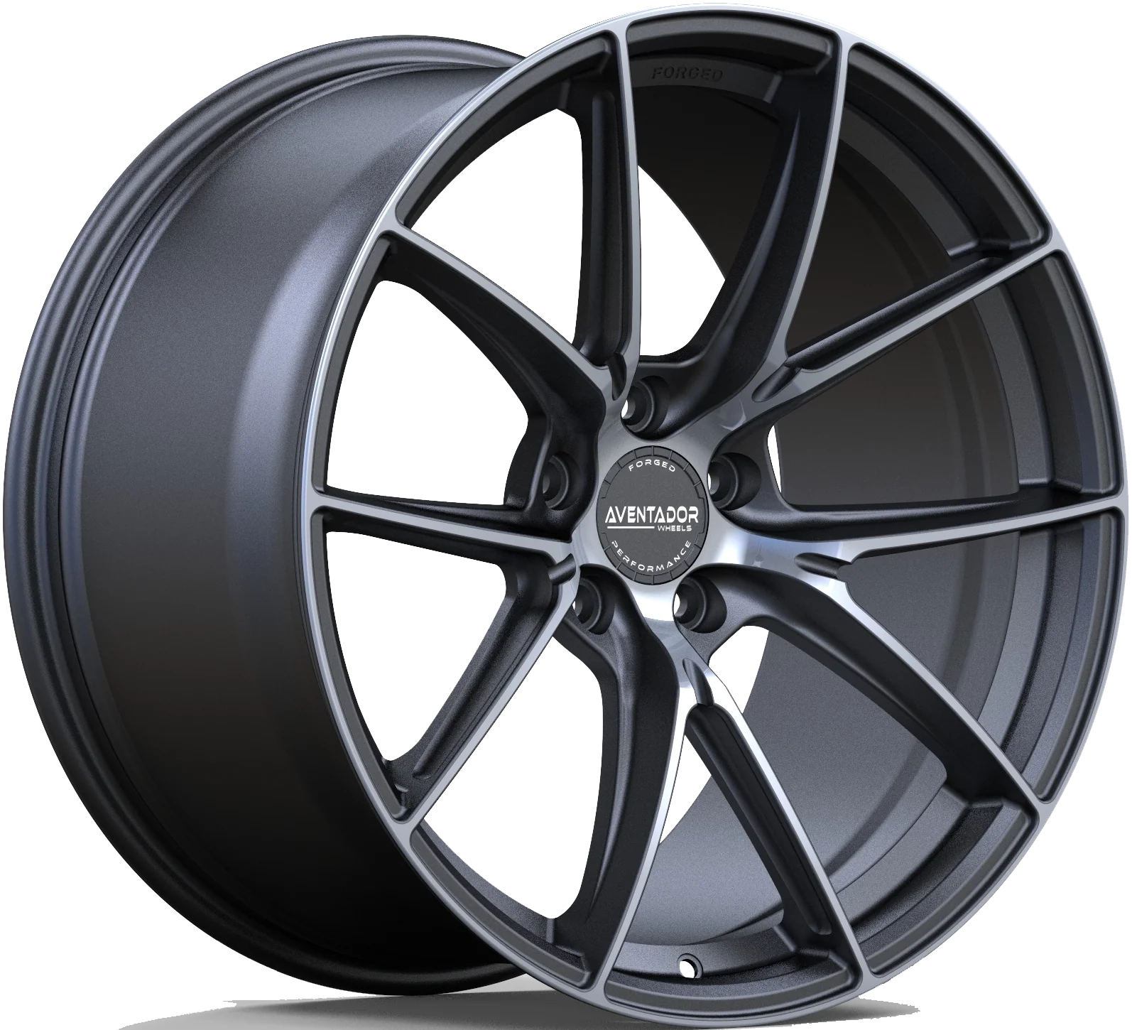 Aventador Wheels Forged Prime Carbon Gloss Polished