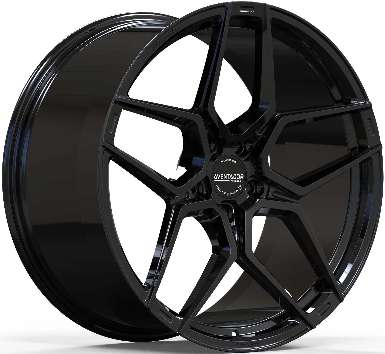Aventador Wheels Forged RS Evo Gloss Black