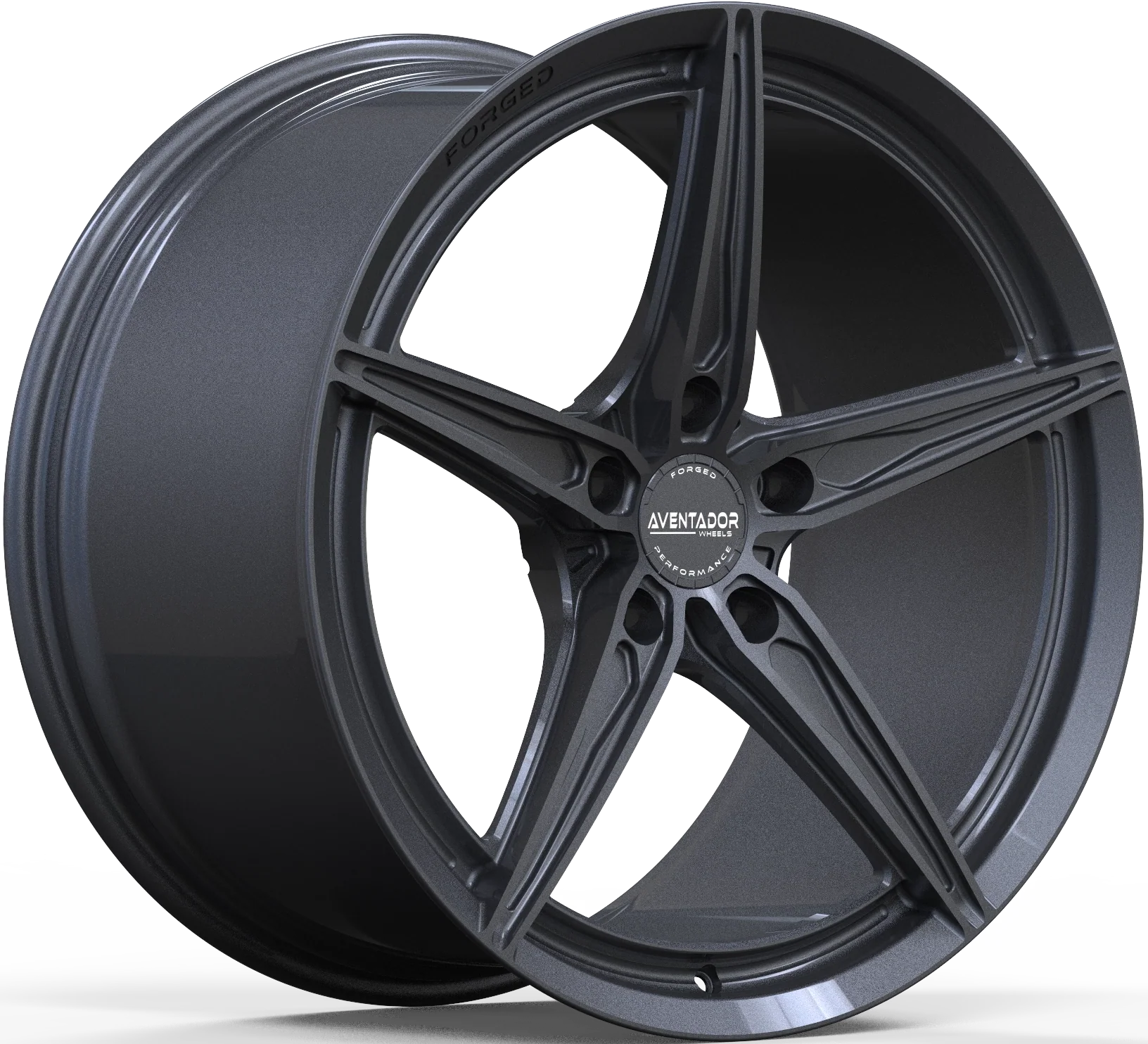 Aventador Wheels Forged Starlight Carbon Gloss Dark