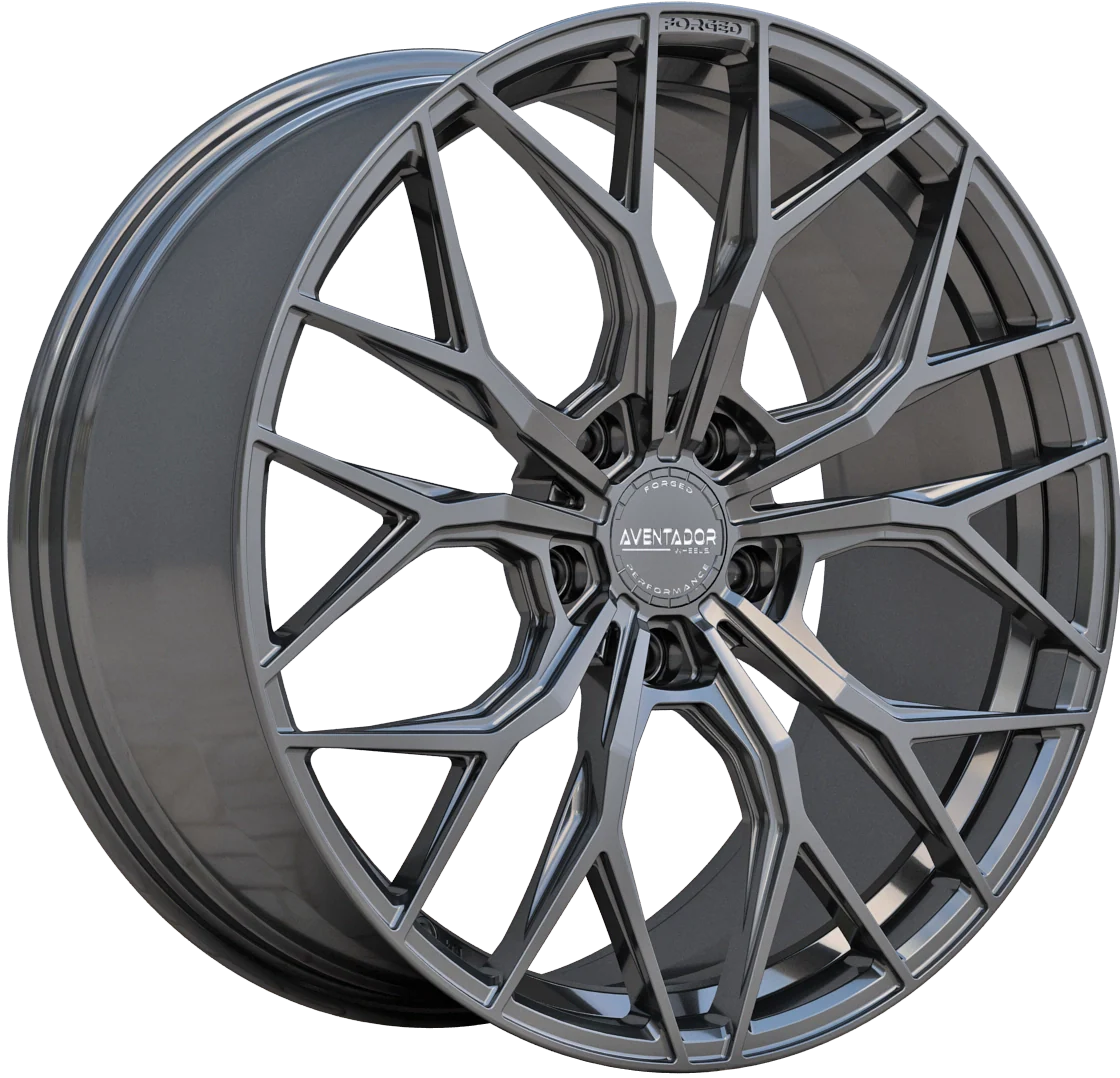 Aventador Wheels Forged Stealth Carbon Gloss Dark