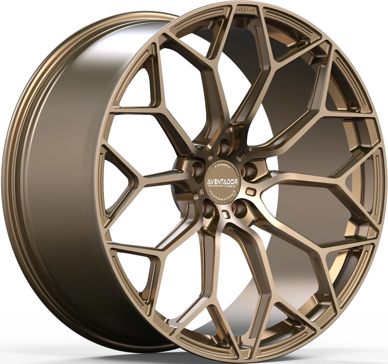 Aventador Wheels Forged Titan Gloss Bronze