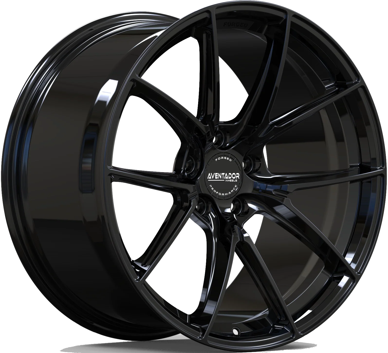 Aventador Wheels Forged Prime Gloss Black
